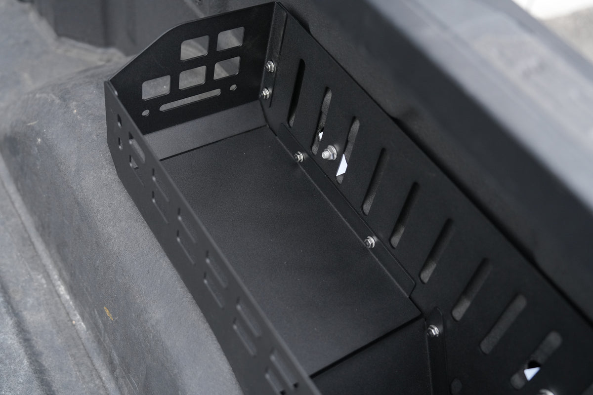 powoq Passenger-Side Truck Bed Storage Box for 2019-2026 Chevy Silverado / GMC Sierra 1500