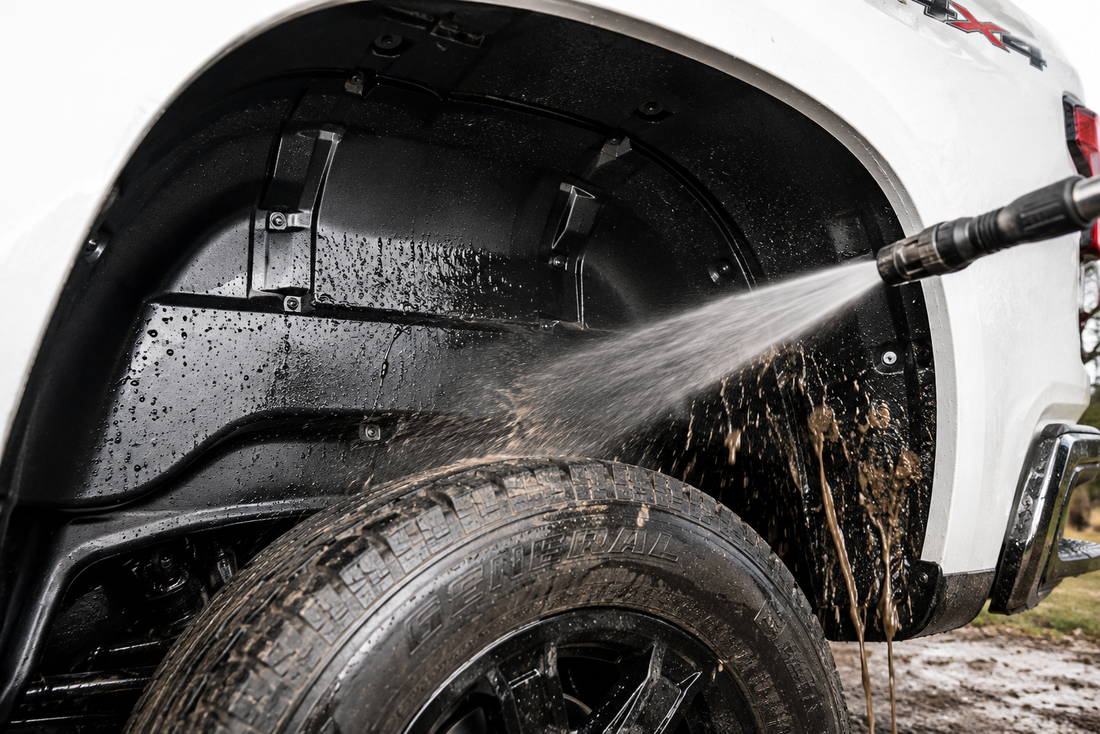 Tired of Cleaning Silverado Felt Wheel Well Liners? Here’s an Easier Option