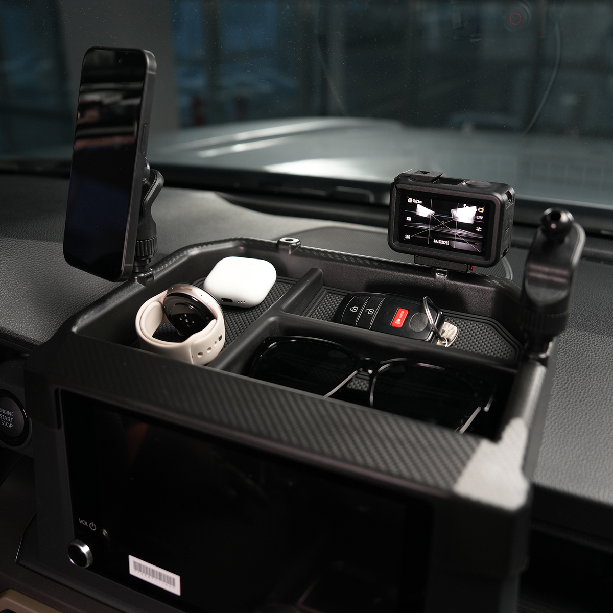 Tray+Phone Mount