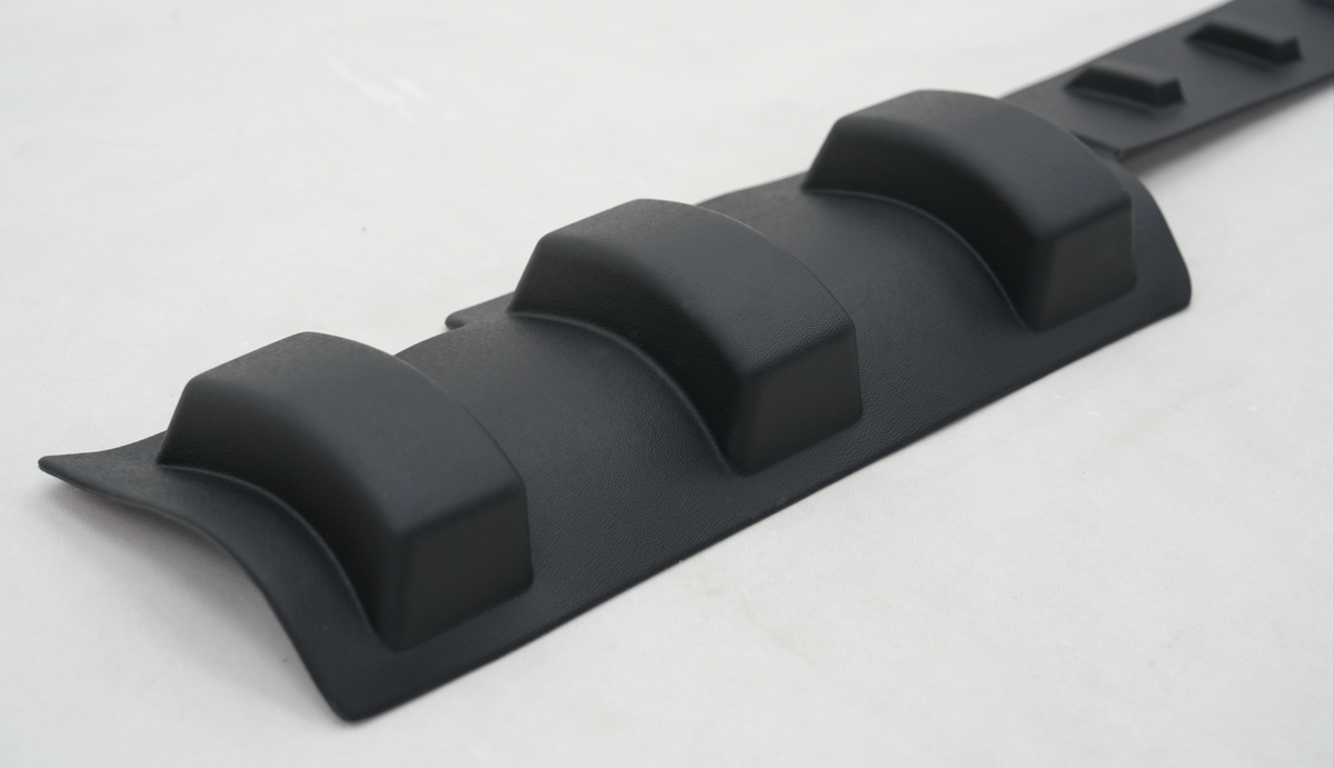 powoq TPE Rear Roof Guard for 2014-2018 Chevrolet Silverado 1500 / GMC Sierra 1500