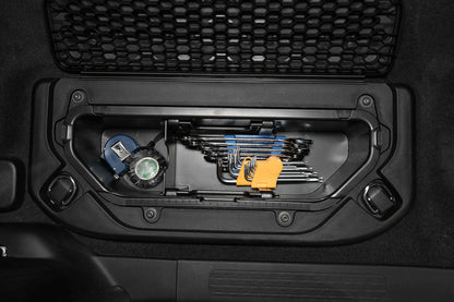 powoq Rear Under-Seat Storage Box for 2019-2026 Ram 1500 Crew Cab