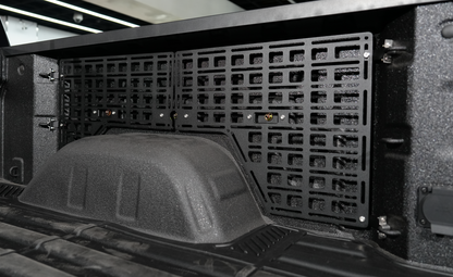 powoq 5.8-ft Side Bed MOLLE Panels for 2019-2025 Chevy Silverado / GMC Sierra