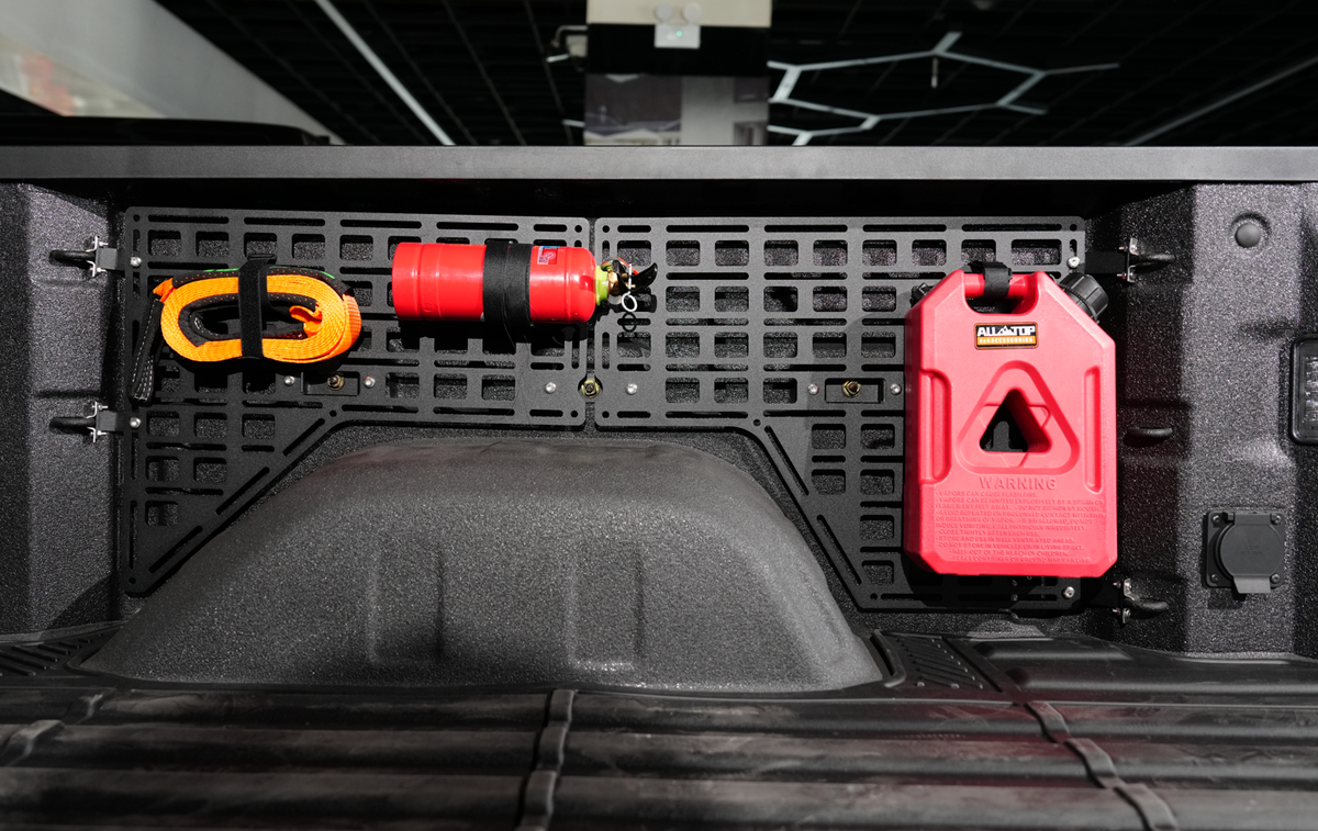 powoq 5.8-ft Side Bed MOLLE Panels for 2019-2025 Chevy Silverado / GMC Sierra