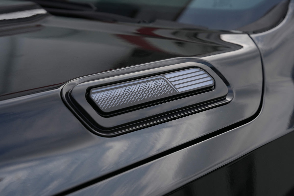 powoq LED Hood Side Marker Light for 2019-2024 Ram 1500 16-Pin