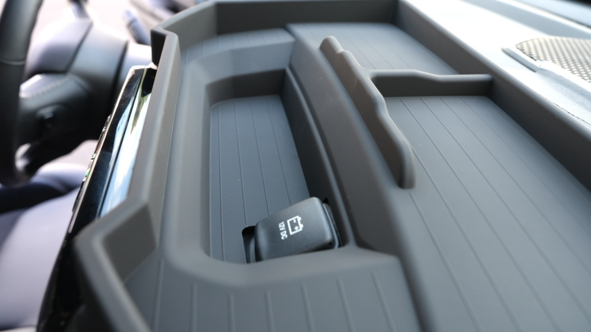 powoq Silicone Dashboard Storage Organizer for 2019-2026 Ram 1500