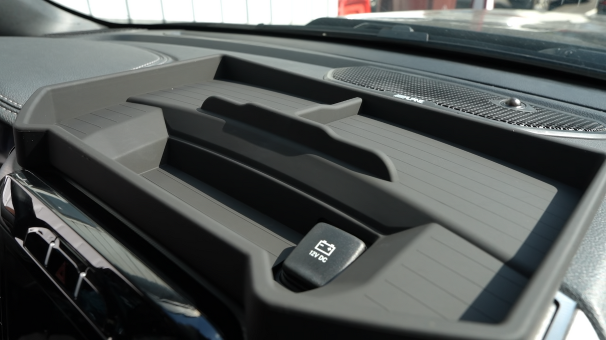powoq Silicone Dashboard Storage Organizer for 2019-2026 Ram 1500