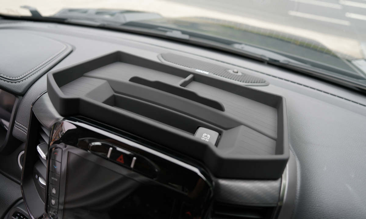 powoq Silicone Dashboard Storage Organizer for 2019-2026 Ram 1500