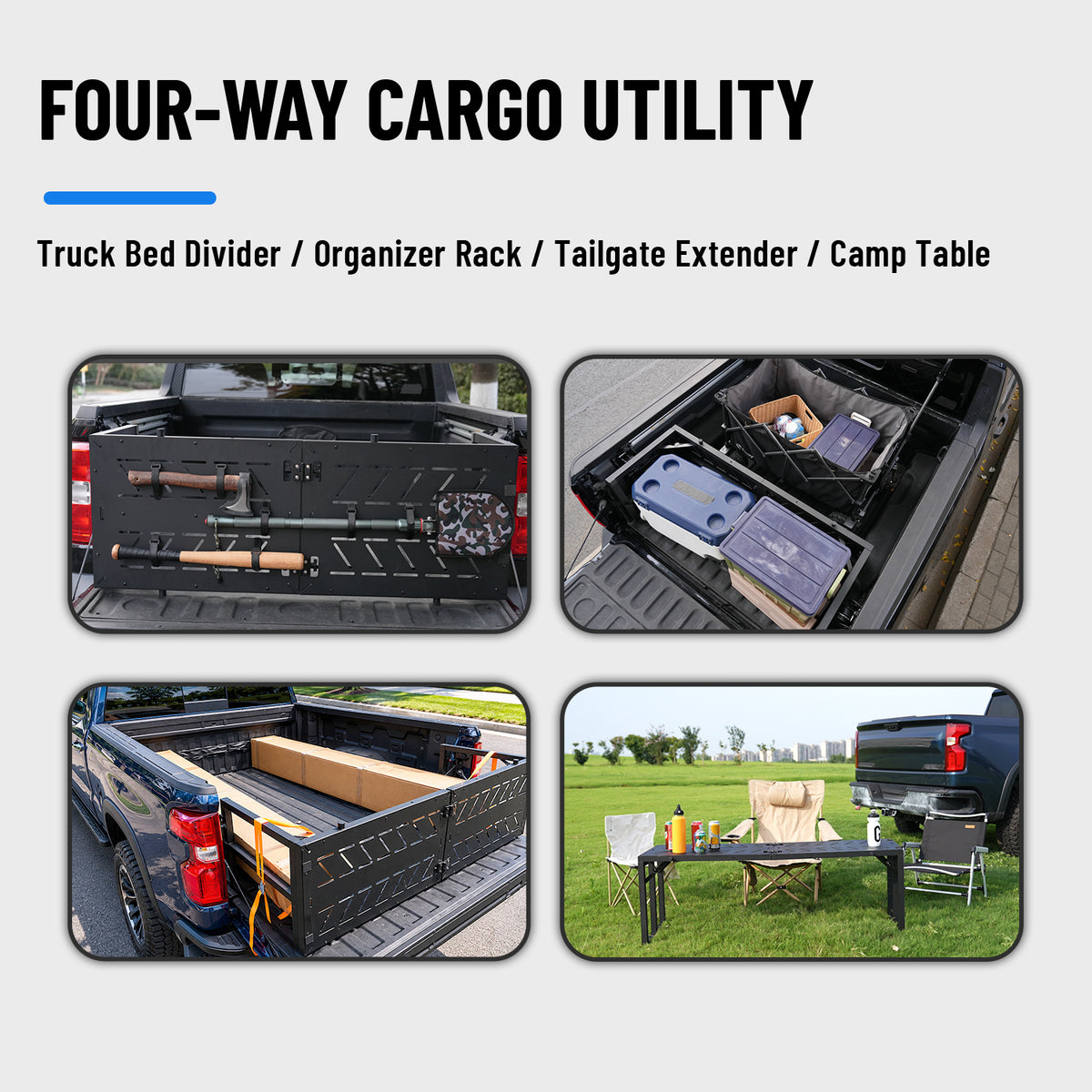 powoq Tailgate Extender for 2019-2026 Ram 1500