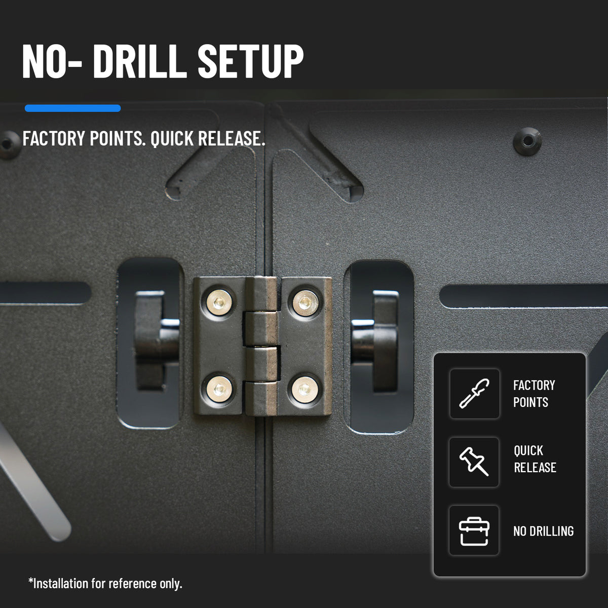 powoq Tailgate Extender for 2019-2026 Ram 1500