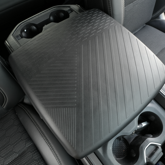 powoq Center Console Armrest Cover for 2019-2026 Ram 1500 / 2500 / 3500