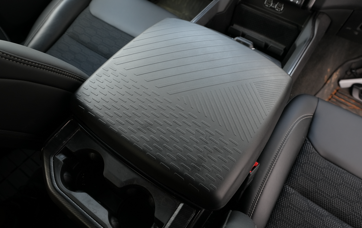 powoq Center Console Armrest Cover for 2019-2026 Ram 1500 / 2500 / 3500