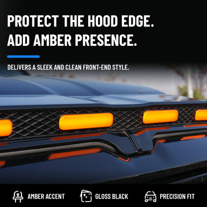 powoq Hood Protector with LED Light for 2019-2026 Ram 1500