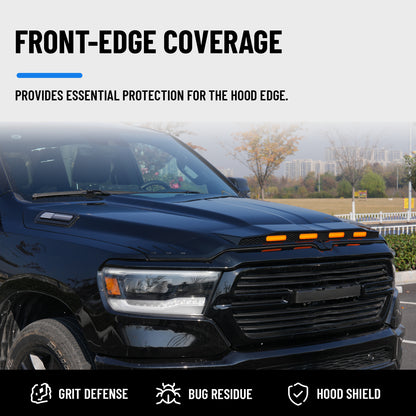 powoq Hood Protector with LED Light for 2019-2026 Ram 1500