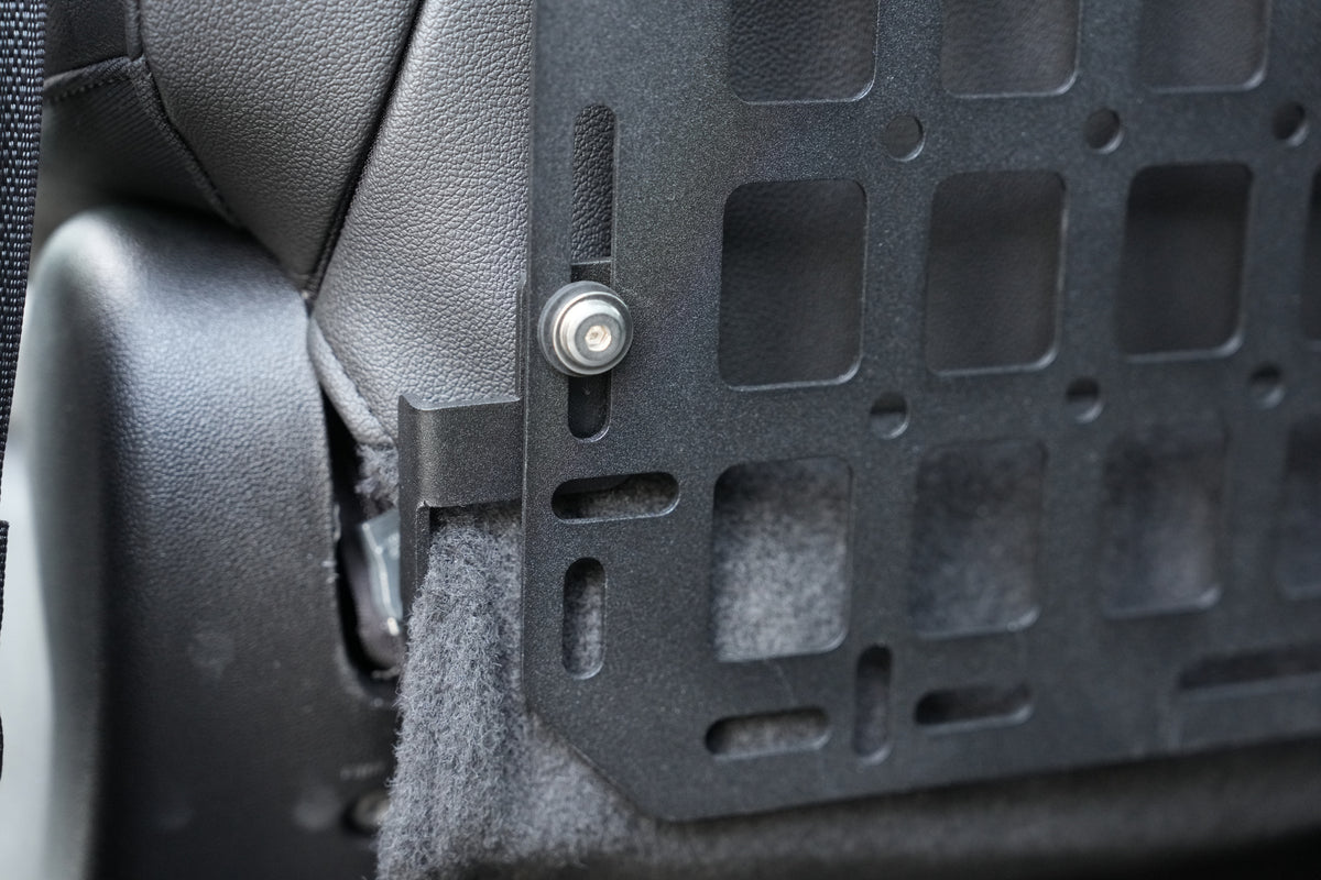 powoq Seat Back MOLLE Panel for 2019-2026 Chevy Silverado / GMC Sierra