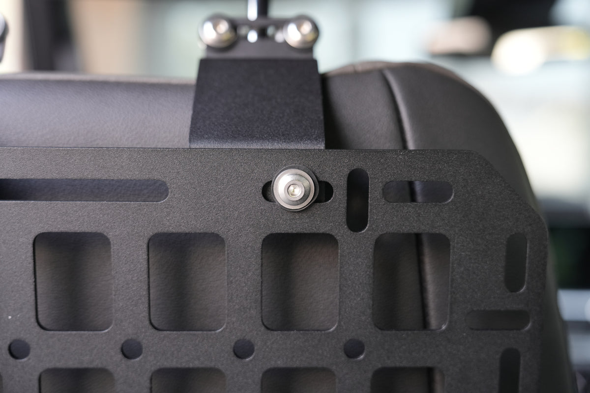 powoq Seat Back MOLLE Panel for 2019-2026 Chevy Silverado / GMC Sierra