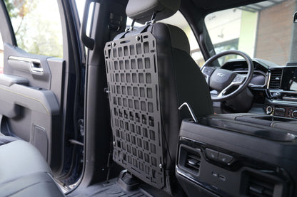 powoq Seat Back MOLLE Panel for 2019-2026 Chevy Silverado / GMC Sierra