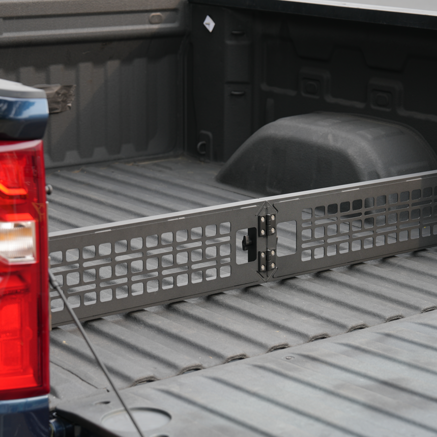 powoq Truck Bed Divider with MOLLE Panel for 2019-2026 Chevy Silverado/ GMC Sierra