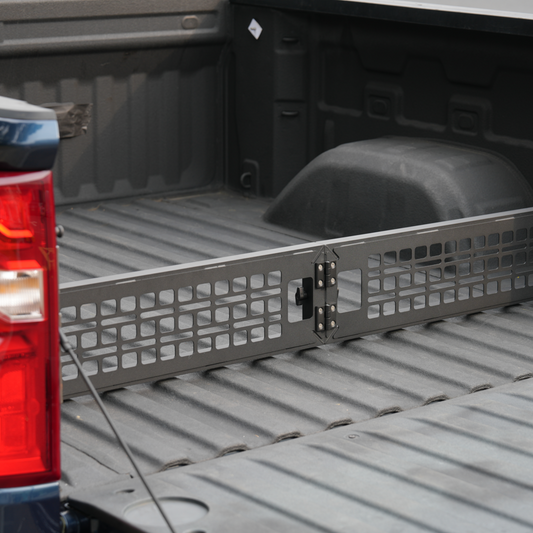 powoq Truck Bed Divider with MOLLE Panel for 2019-2026 Chevy Silverado/ GMC Sierra