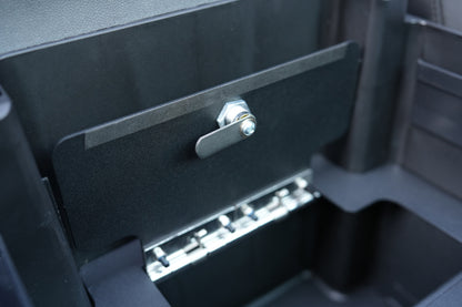 powoq Center Console Lock Box for 2022-2026 Chevy Silverado / GMC Sierra