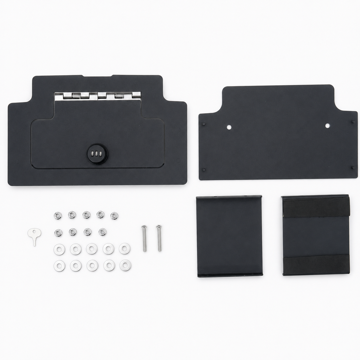powoq Center Console Lock Box for 2022-2026 Chevy Silverado / GMC Sierra