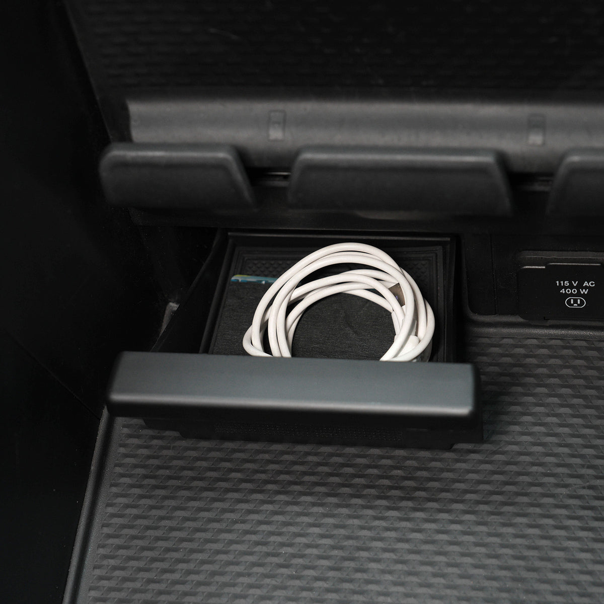 powoq Center Console Storage Drawer for 2019-2026 Ram 1500 / 2500 / 3500