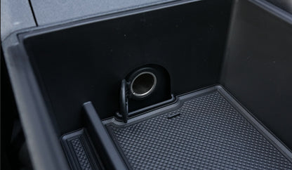 powoq Dual-Layer Center Console Organizer for 2021-2024 Ford Bronco
