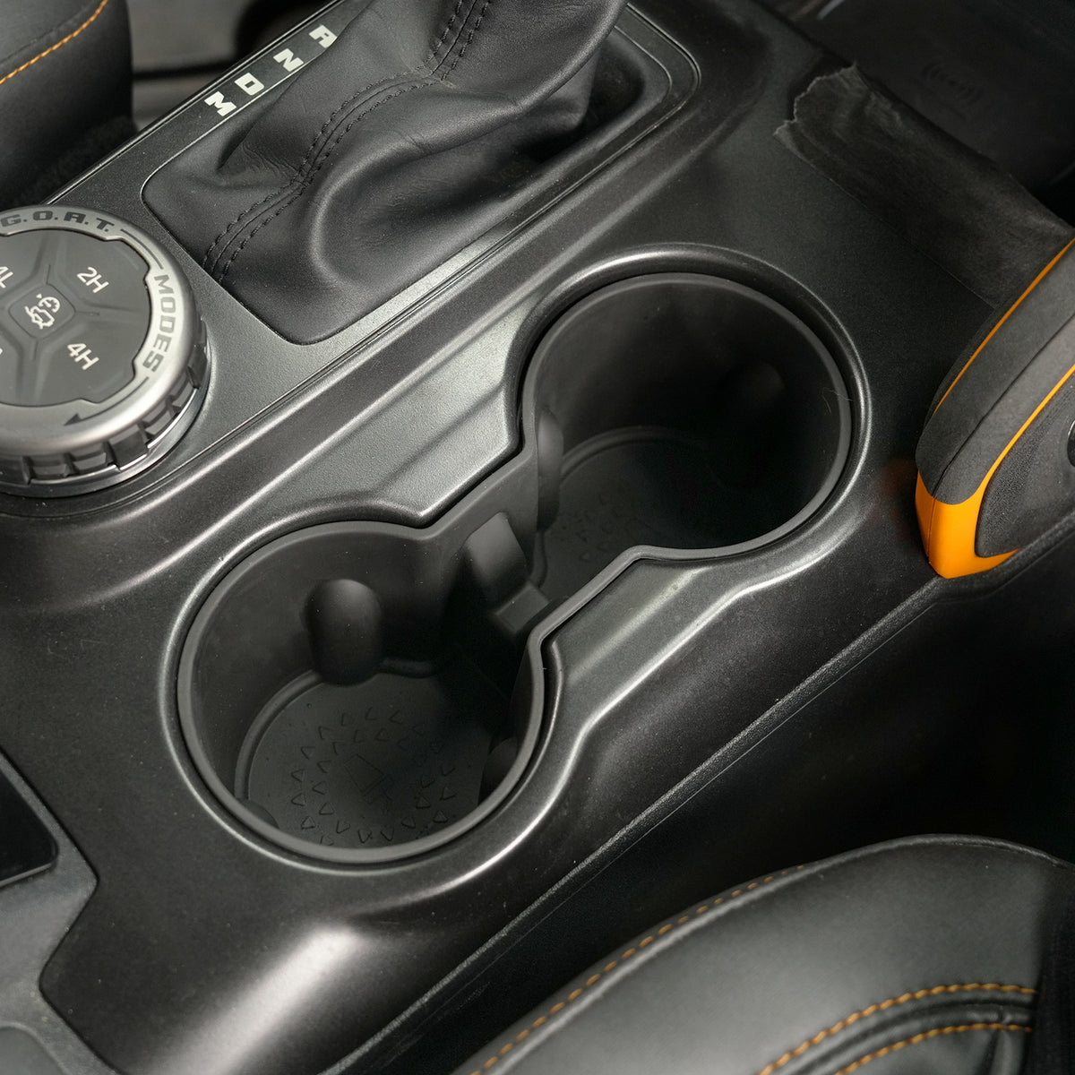 powoq TPE Cup Holder Insert for 2021-2025 Ford Bronco