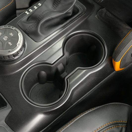 powoq TPE Cup Holder Insert for 2021-2025 Ford Bronco