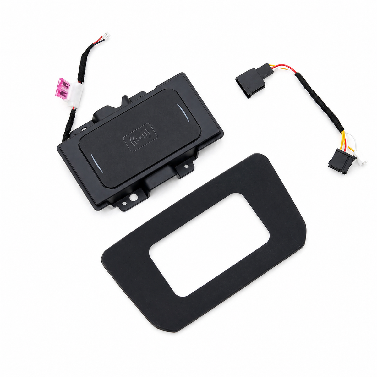 powoq Wireless Charging Pad with Cooling Fans for 2021-2024 Ford Bronco Automatic Transmission