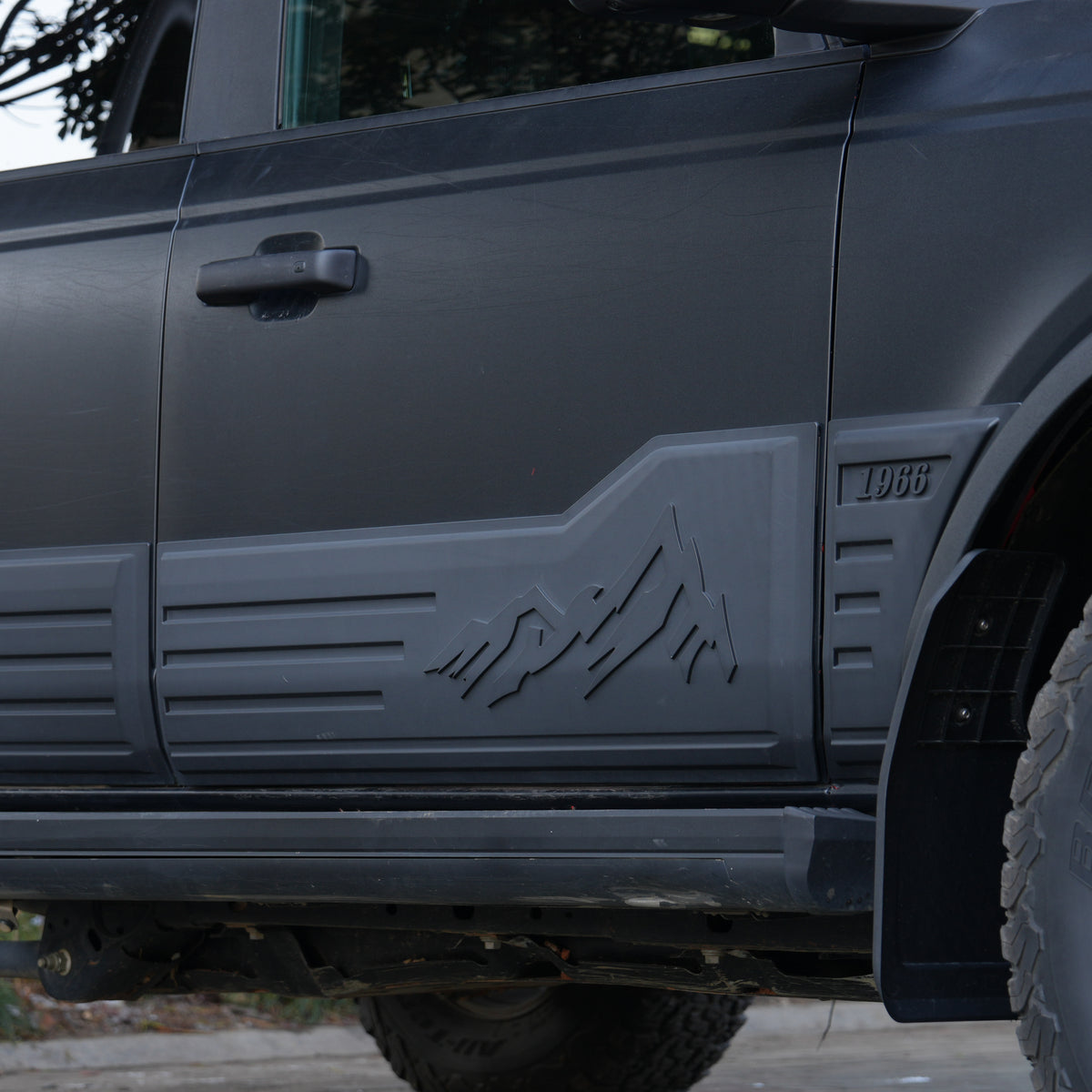 powoq Side Door Molding Trim for 2021-2026 Ford Bronco 4-Door