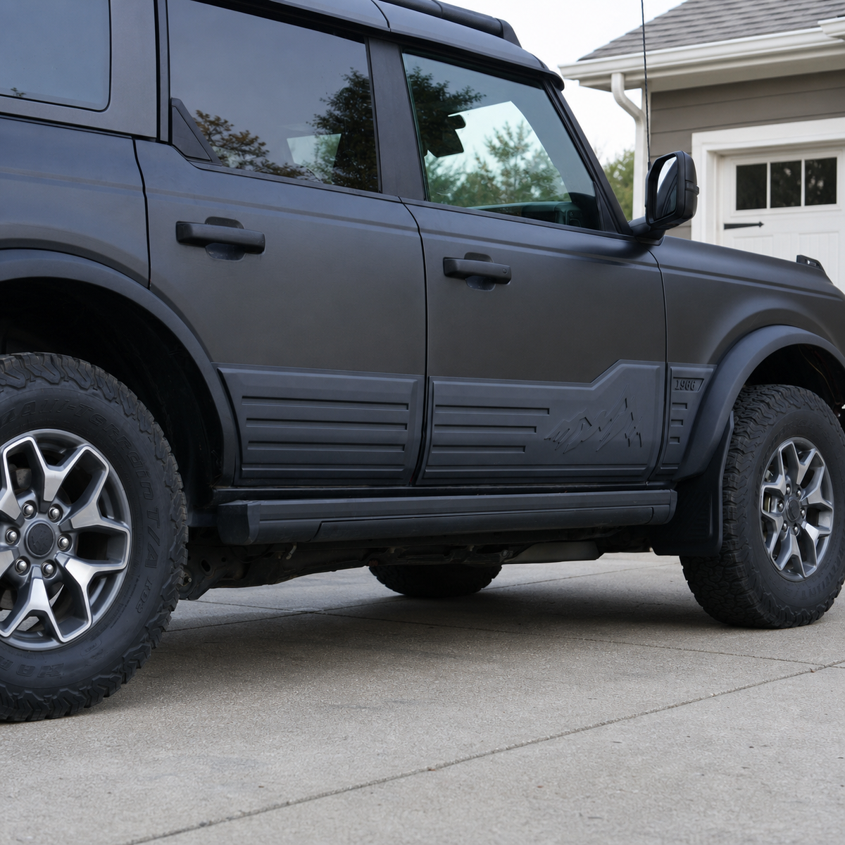 powoq Side Door Molding Trim for 2021-2026 Ford Bronco 4-Door