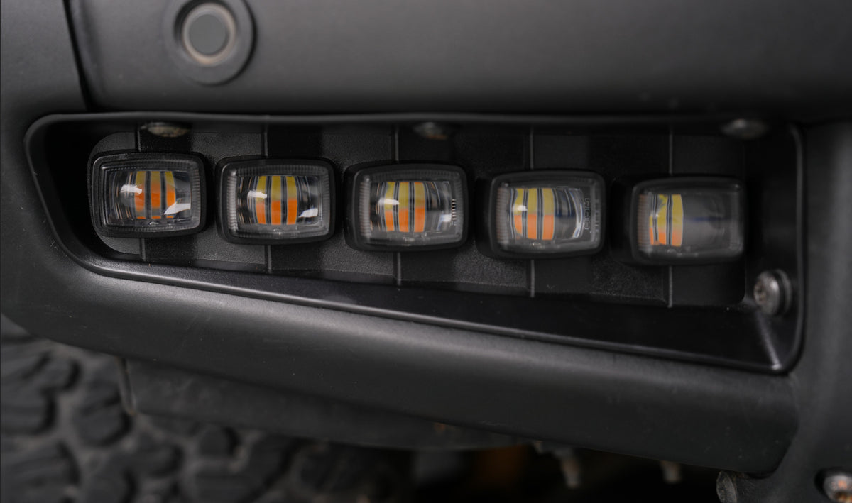 powoq Front Fog Lights for 2021-2026 Ford Bronco