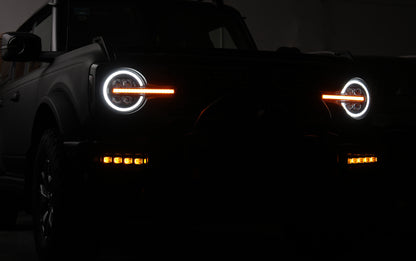 powoq Front Fog Lights for 2021-2026 Ford Bronco