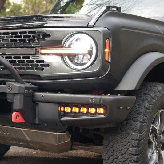 powoq Front Fog Lights for 2021-2026 Ford Bronco