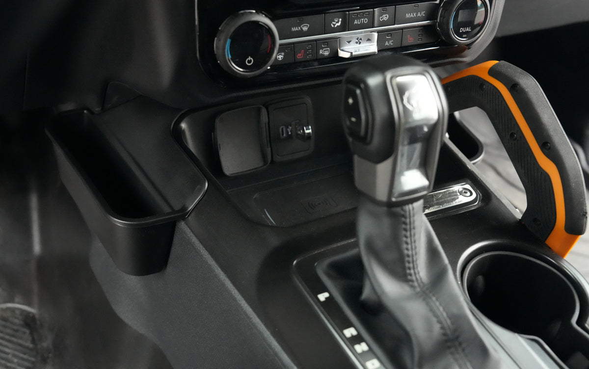 powoq Center Console Shifter Organizer for 2021-2026 Ford Bronco