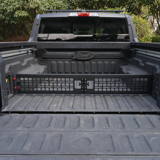powoq Truck Bed Divider with MOLLE Panel for 2022-2026 Ford Maverick XLT