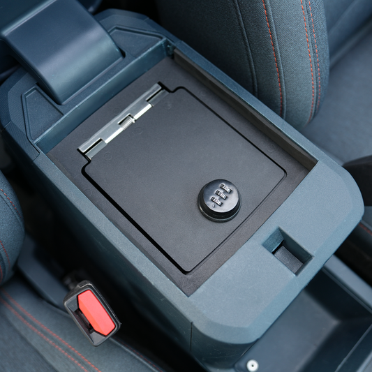 powoq Center Console Lock Box for 2022-2025 Ford Maverick