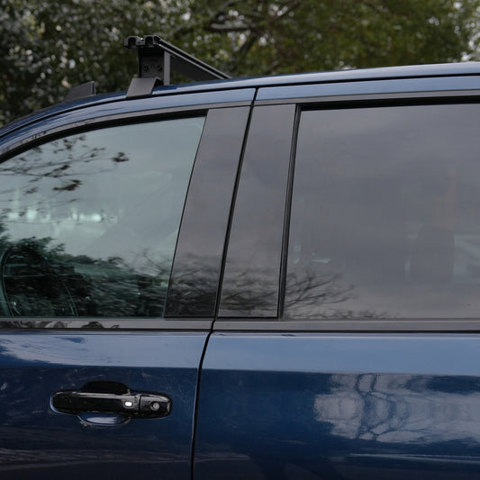 powoq B-Pillar & Rear Window Trim for 2019-2026 Chevy Silverado / GMC Sierra