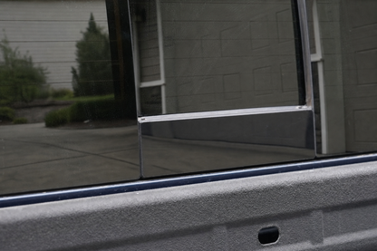 powoq B-Pillar & Rear Window Trim for 2019-2026 Chevy Silverado / GMC Sierra