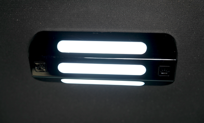 Luz de techo trasera powoq compatible con Chevrolet Silverado 1500 / GMC Sierra 1500 2019-2025