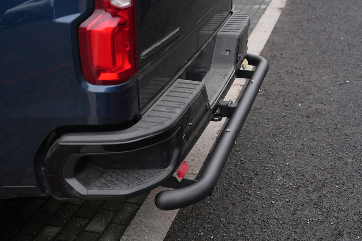 powoq Rear Bumper Guard for 2022-2026 Chevy Silverado ZR2 / LT