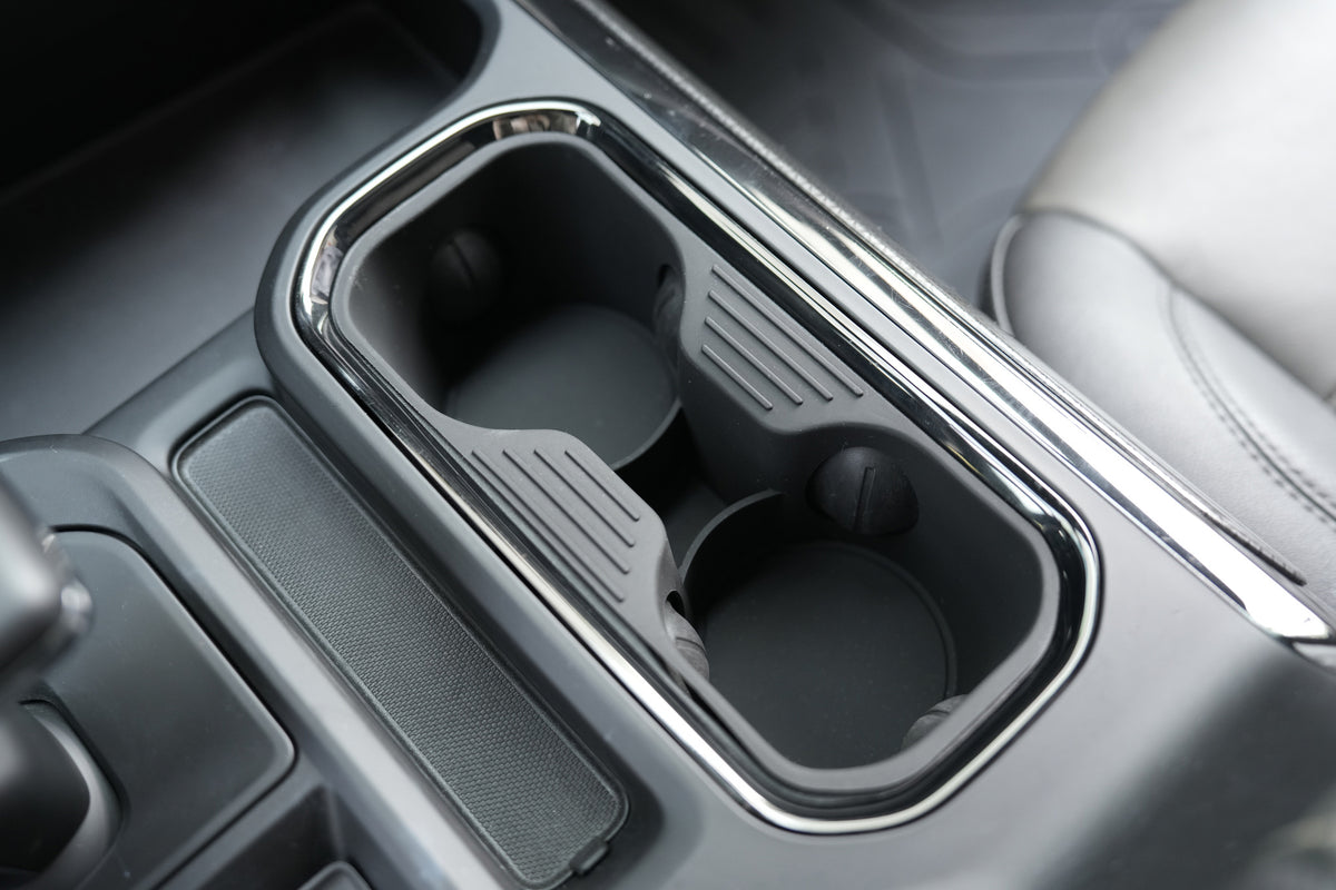 powoq Cup Holder Insert for 2022-2026 Chevy Silverado / GMC Sierra