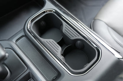 powoq Cup Holder Insert for 2022-2026 Chevy Silverado / GMC Sierra
