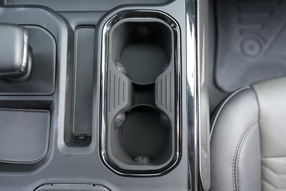 powoq Cup Holder Insert for 2022-2026 Chevy Silverado / GMC Sierra
