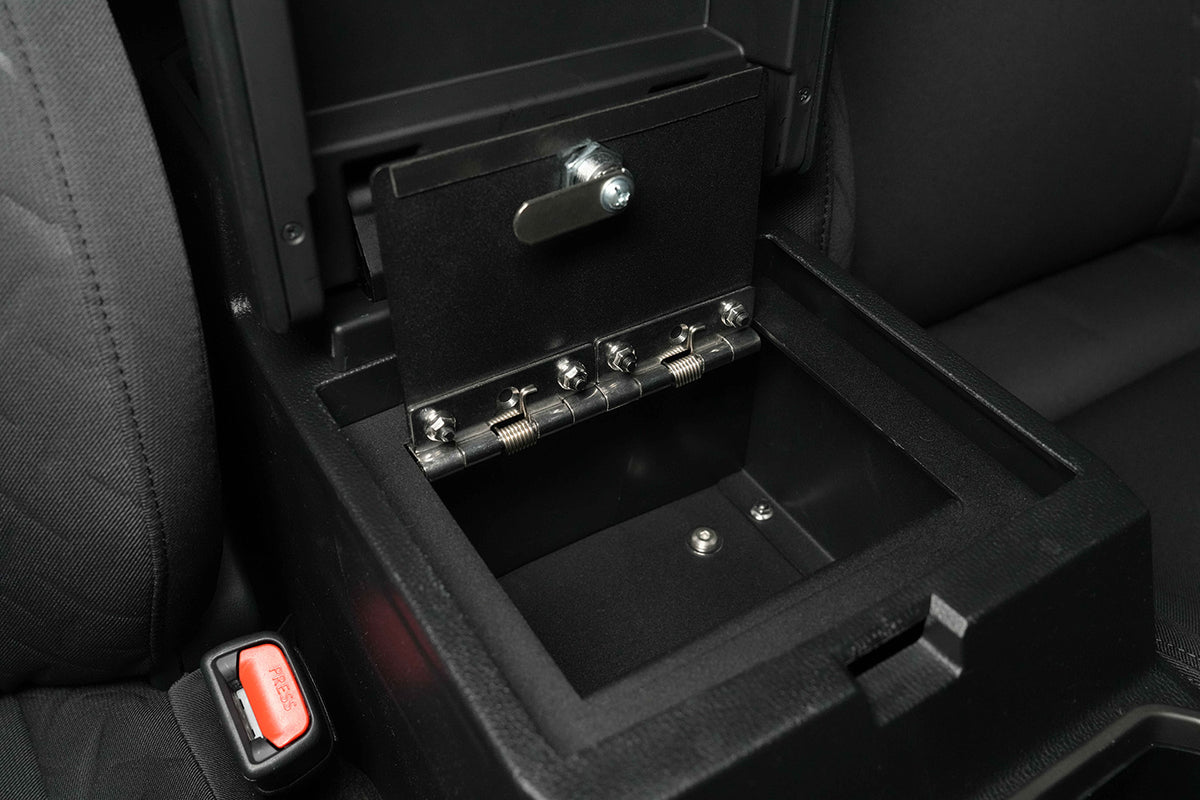 powoq Center Console Lock Box for 2024-2026 Toyota Tacoma