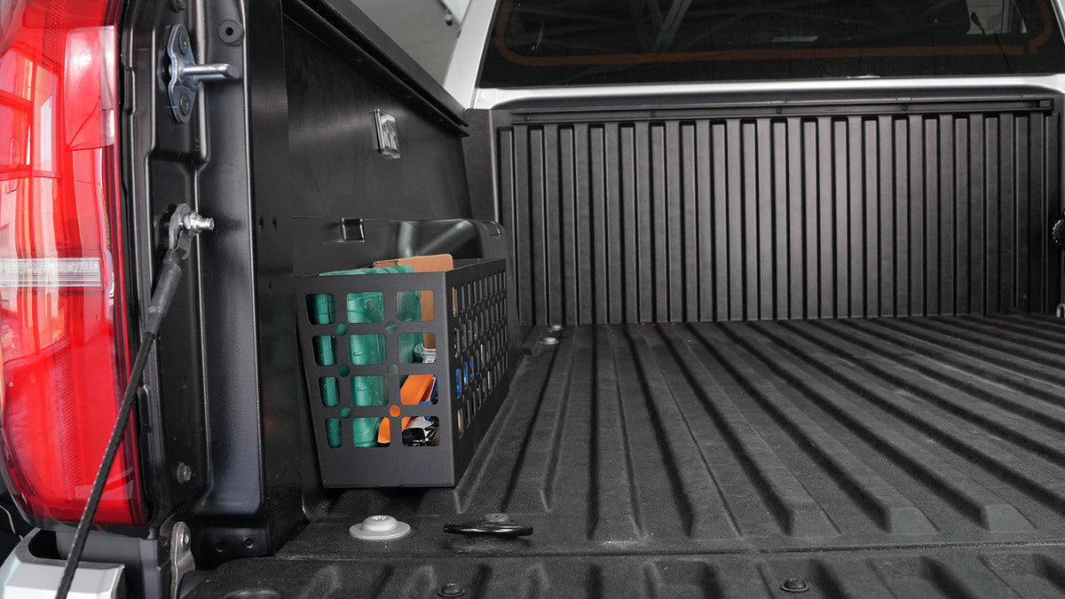powoq Driver-Side Truck Bed Storage Box for 2024-2026 Toyota Tacoma
