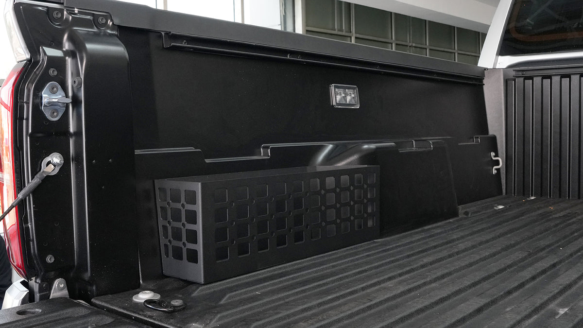powoq Driver-Side Truck Bed Storage Box for 2024-2026 Toyota Tacoma