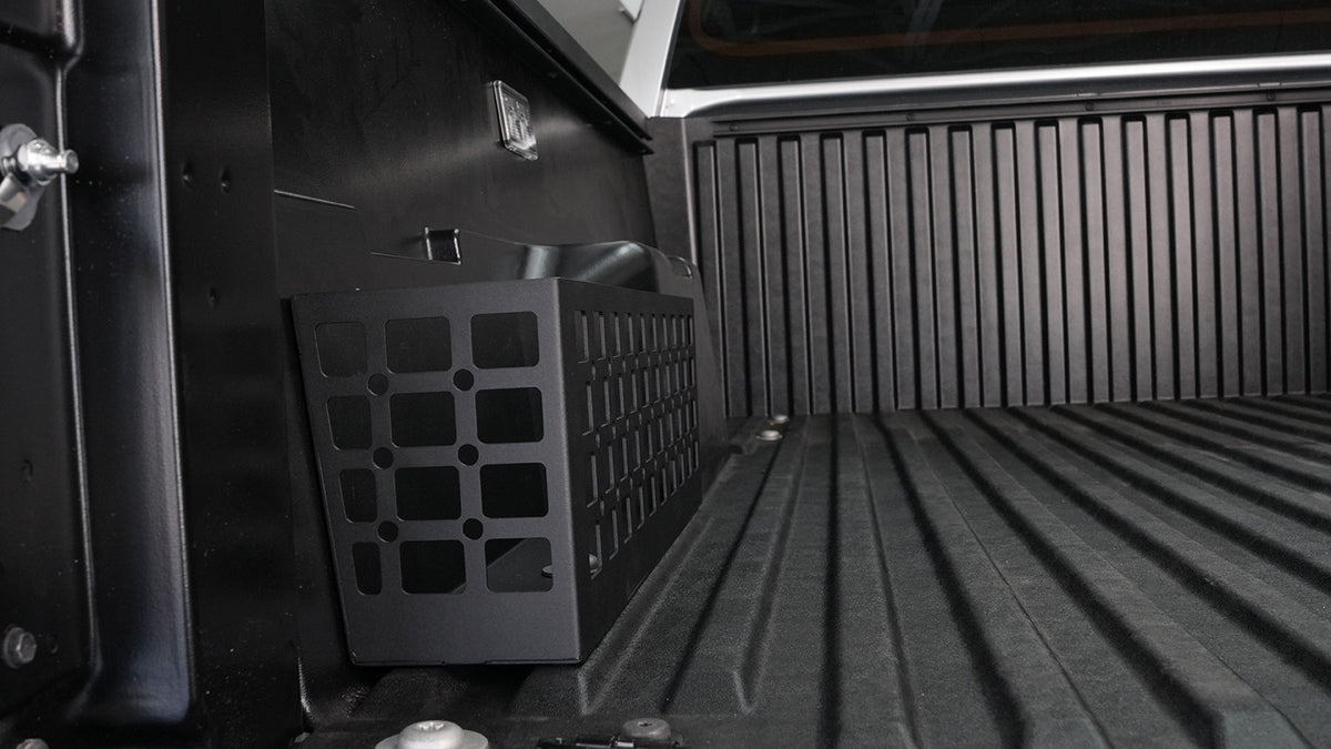 powoq Driver-Side Truck Bed Storage Box for 2024-2026 Toyota Tacoma