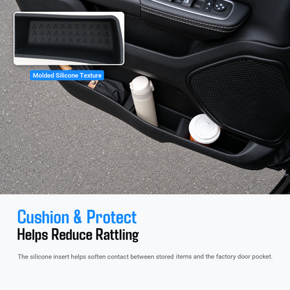 powoq Door Bottom Storage Box for 2019-2026 Ram 1500 Crew Cab