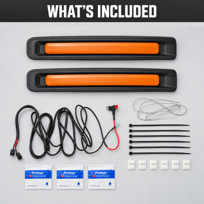 powoq LED Front Grille Lights for 2019-2024 Ram 1500